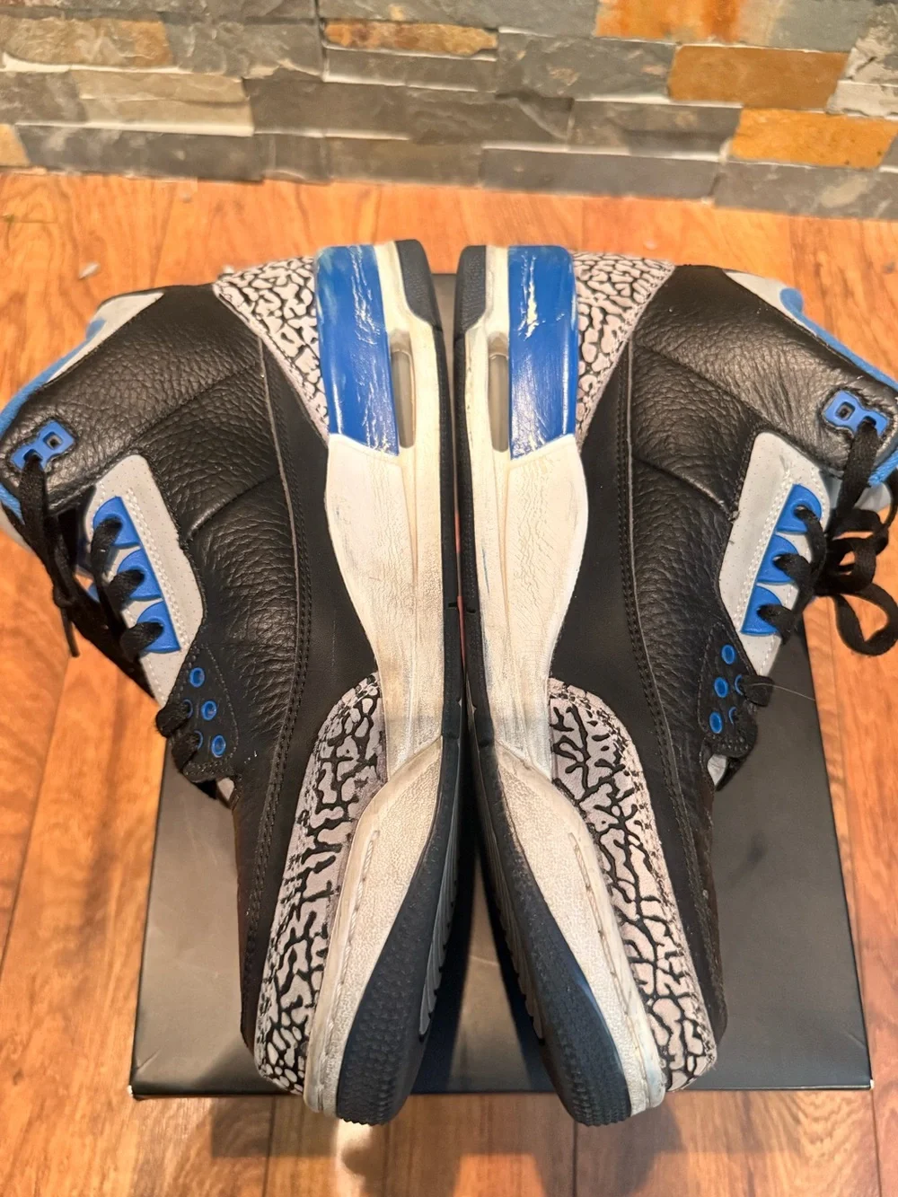 Retro Air Jordan 3-Sport Blue (2014)
